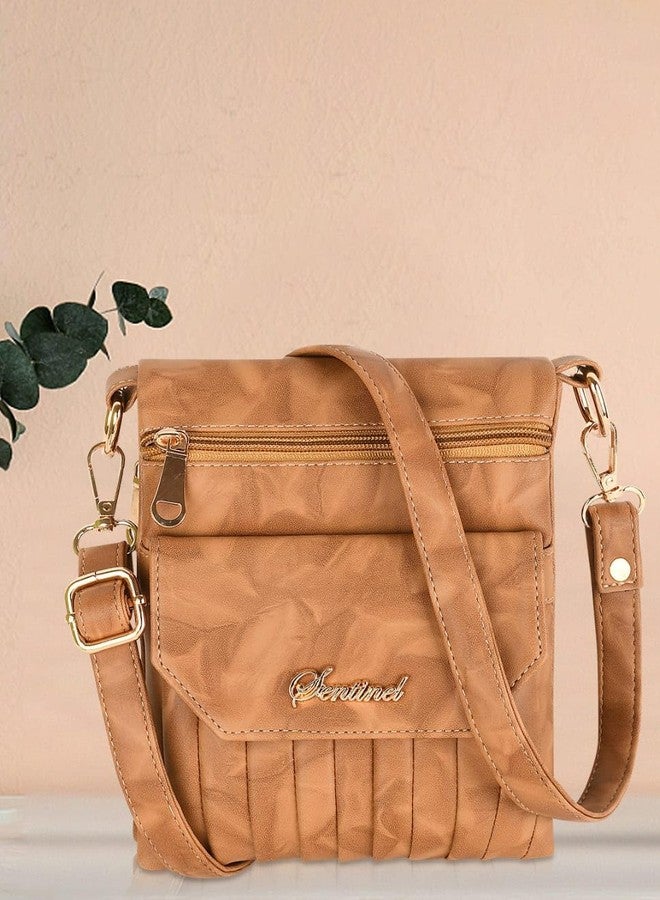 SENTINEL Mobile Sling Bag for Women | Mini Crossbody Purse & Phone Holder | Stylish Ladies Handbag - Image 2